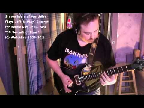 Watchfire entry to Bernie Rico Jr "30 seconds of fame guita