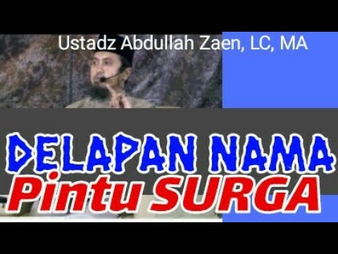 DELAPAN NAMA PINTU SURGA