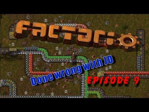 Episode 9 Julie Jayne's Plastic And Red Chips build - Factorio Done wrong with JD