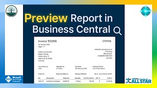 How to Preview Report Output in Business Central | File.ViewFromStream Explained