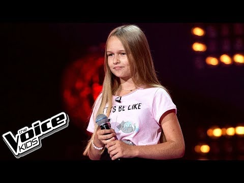 Hanna Lasota - "Perfect Strangers" - Przesłuchania w ciemno - The Voice Kids 2 Poland