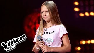 Hanna Lasota - &quot;Perfect Strangers&quot; - Przesłuchania w ciemno - The Voice Kids 2 Poland