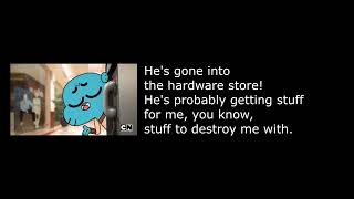 The amazing world of Gumball.The Ex.English shadowing
