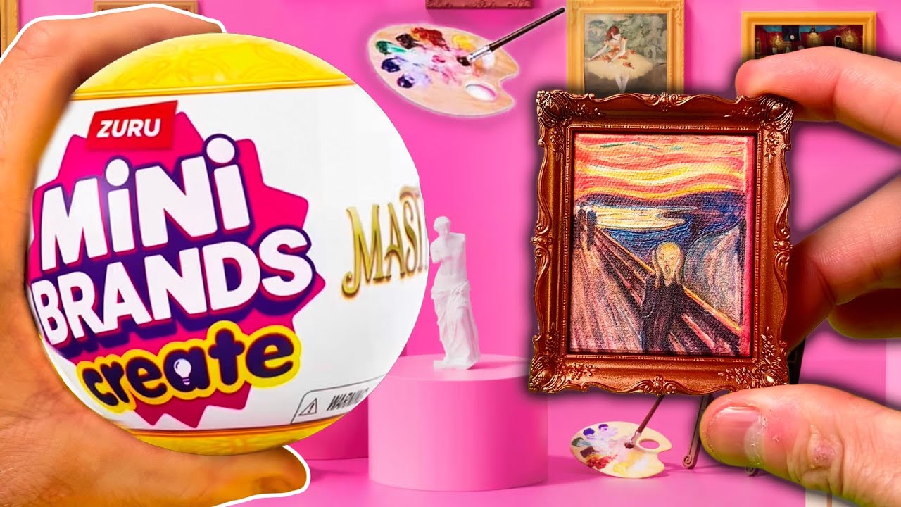 Unboxing Mini Brands Create Masterpieces · El Grito