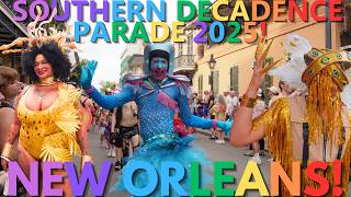 Nea Orleans Southern Decadence 2025 Parade! ADULTS ONLY! NEW ORLEANS Premier LGBTQ Event!🌈💜💚💛