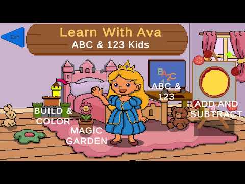 Learn with Ava: ABC & 123 Kids