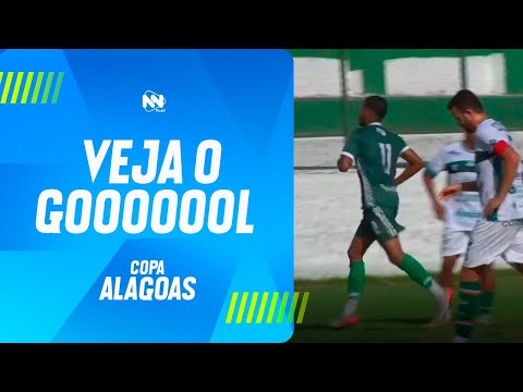 Veja o gol do Guarany contra o Coruripe - Copa Alagoas - 12/03/2025