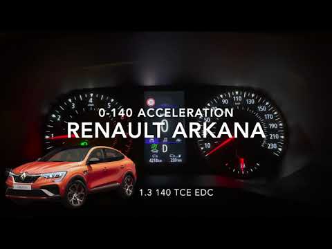 Renault Arkana 1.3 140 TCe EDC acceleration