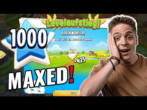 LEVEL 1000 HAY DAY Gameplay - ALLES MAXED! 😱😍