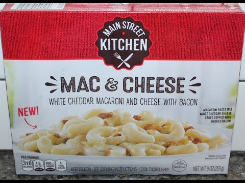 Main Street Kitchen: White Cheddar Bacon with Mac & Cheese Review