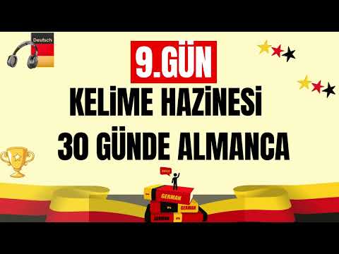 ✅Day 9🎯90 German Words in 30 Days 🇩🇪 | Learn 3 New Words Every Day! #german #learngerman