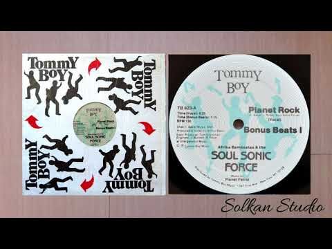 Afrika Bambaataa & The Soul Sonic Force - Planet Rock [Vocal]