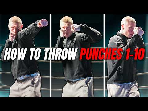 Boxing Punches 1-10 Explained: Perfect Techniques
