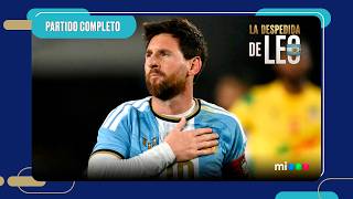 LA DESPEDIDA DE LEO MESSI | ARGENTINA 3-0 BENIN | AMISTOSO INTERNACIONAL | 06/10/2026