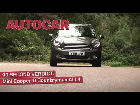 Mini Countryman - 90sec review by autocar.co.uk