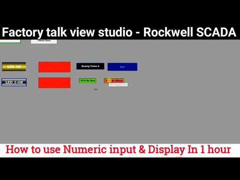 Learn SCADA in one hours | Factory talk view tutorial for beginners