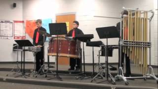 BVMS Percussion Trio 2012