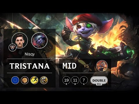 Tristana Mid vs Qiyana - EUW Challenger Patch 9.21