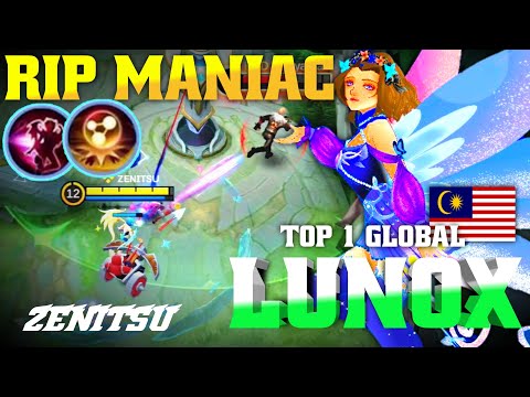Top 1 Global LUNOX 🔥| Game Play Lunox | Mobile Legends Bang Bang