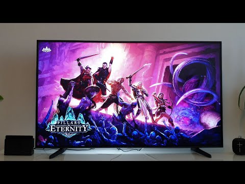 Pillars of Eternity: Complete Edition Nintendo Switch dock mode | 4K HDR10+ Samsung 55NU7093 138cm