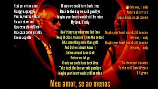 Andrea Bocelli &quot;if only&quot; ft. Dua Lipa (legendado tradução)