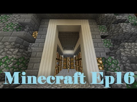 Let's Play Survival Minecraft Ep16 In to The Nether and The Chest Room