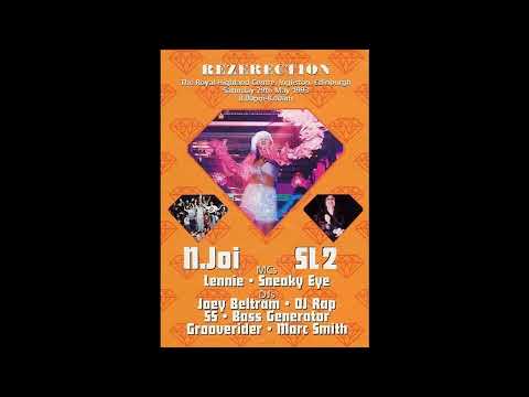 Joey Beltram feat. Lenni - 1993-05-29: Rezerection, "The Diamond": The Royal Highland Centre... - 01