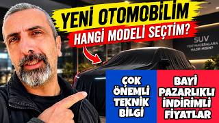 YENİ OTOMOBİLİMİ TESLİM ALDIM. BAYİ PAZARLIKLI İNDİRİMLİ FİYATLARI VE ÇOK ÖNEMLİ