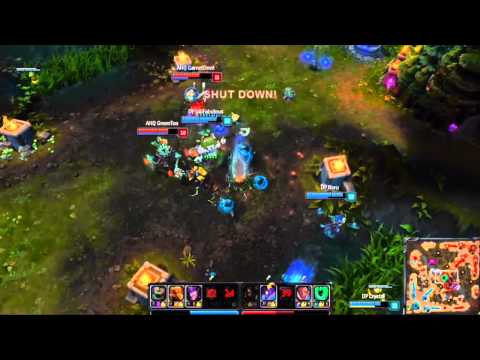 S4 World Group Day1 - DP VS AHQ - AHQ GarnetDevil AD carry