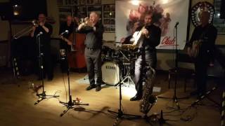 Tap dancing 81yr old Keith to John Ellmer's drumming with Tony Pitt's All Stars at Farnborough JC