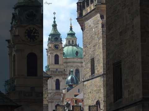 Why Prague is Europe's Fairytale City 🏰 | Castle on the Hill View #czechcastle #prague #shorts