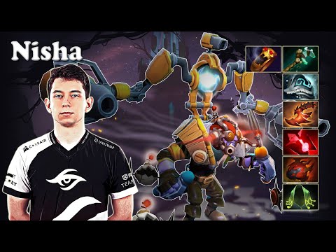 Nisha - Tinker Midlane | Dota 2 7.30b Gameplay