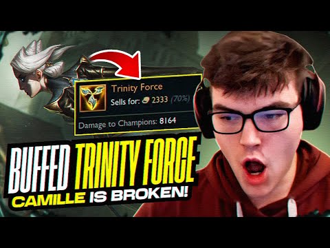BUFFED Trinity Force Camille is BROKEN