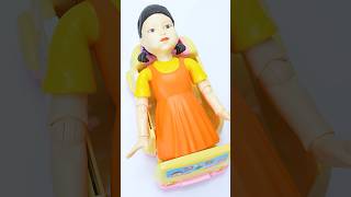 Download lagu Memuaskan dengan Video Unboxing ASMR Bonnie Squid Game Young-hee Doctor Set Mainan #squidgame mp3