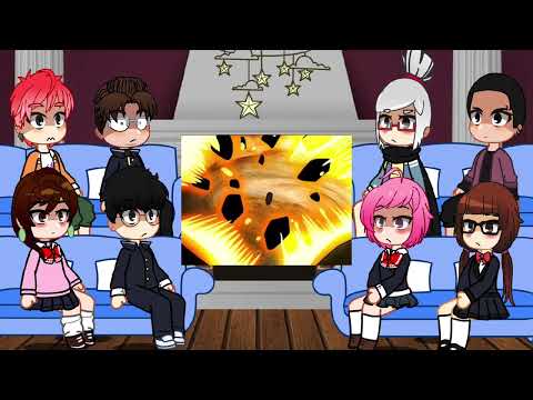 Dandadan react to Saitama vs Garou vs God |One punch man| - Gacha react