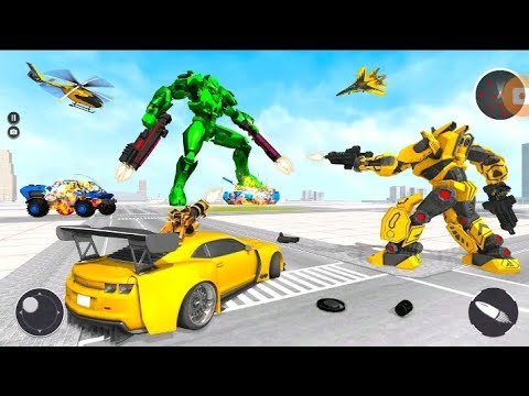 Robot Car Transform Games 2023 - Android Gameplay
