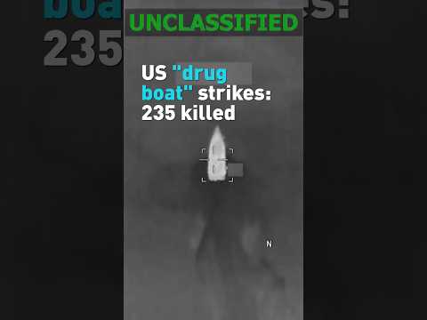 US killed 235 people in strikes on alleged drug boats since 2025