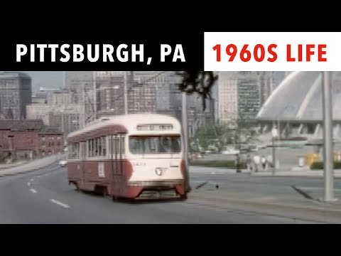 Thumbnail for Pittsburgh 1960s Beautiful Skyline and Neighborhoods [Historic Film] by pgh
