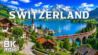 Switzerland 8K 🇨🇭 A Hidden Paradise on Lake Lucerne & The Beauty of Swiss Alps