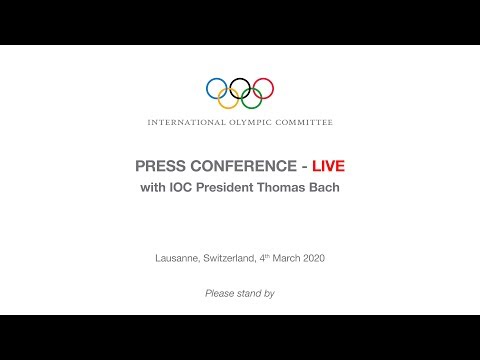 Press Conference with IOC President - 05.03.2020