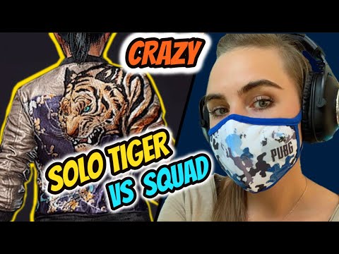 SOLO TIGER vs SQUADS | Secret PUBG Crate !