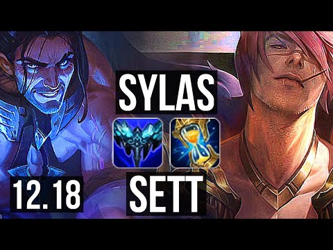 SYLAS vs SETT (MID) | 65% winrate, 7/1/1 | EUW Diamond | 12.18