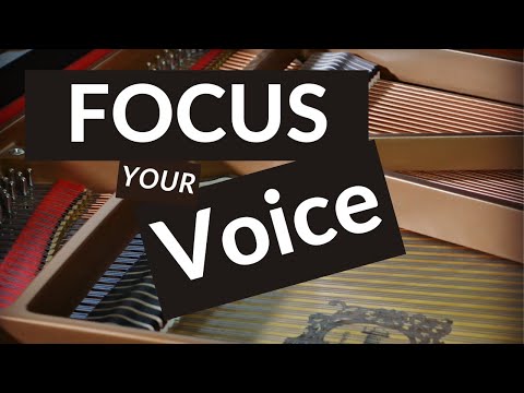 Singing Warm Up - Focus Your ah Vowel - All Voices