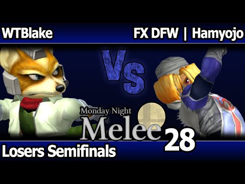 MNM 28 Melee - WTBlake (Fox) vs FX DFW | Hamyojo (Sheik) - Losers Semifinals