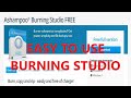 Ashampoo Burning Studio Free How To Use It