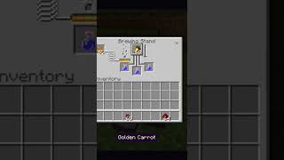 How To Make Potion Of Night Vision In Minecraft #shorts #minecraft