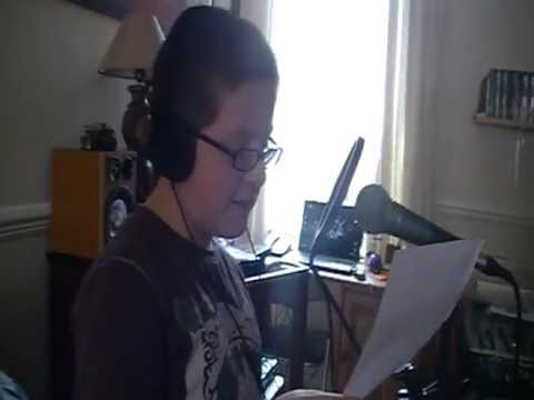 JJ (of the NUFFSAID BROTHERS) records a take for Hip Hop track. 2012