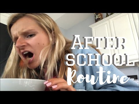 after school routine