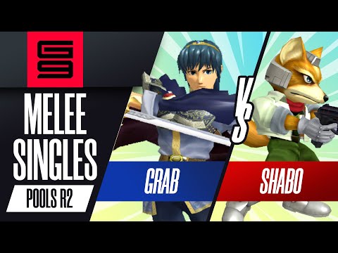Grab (Marth) vs shabo (Fox) - Melee Singles Pools Winners Quarter-Final  - Genesis 9