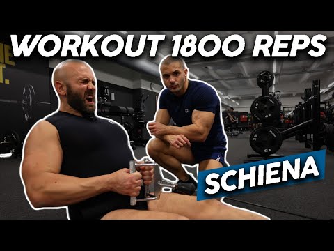 BODYBUILDER PER UN GIORNO - WORKOUT DI 1800 REPS CON FEDERICO SANNA Parte 2